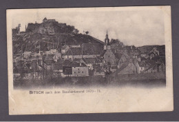 Bitche Moselle Bitsch Nach Dem Bombardement 1870 - 71 ( 58891) - Bitche