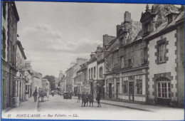 Pont L'abbé. Rue Voltaire. Édition LL 17 - Pont L'Abbe