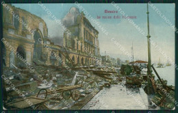 Messina Città Terremoto Alterocca 5614 Foto Cartolina KV2190 - Messina