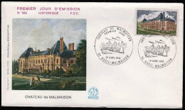 FDC/France/Année 1976 - N°1873 : Château De MALMAISON (1) - 1970-1979