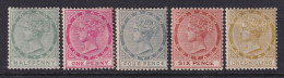 Tobago, Scott 15/23 (SG 20-24), MLH/HR - Trinité & Tobago (...-1961)