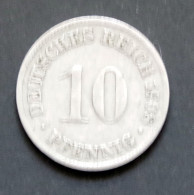 10 Pfennig 1908 D Deutsches Reich - 10 Pfennig