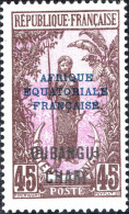 UBANGI-SHARI, COSTUMI LOCALI, 1924, NUOVI (MLH*) Mi:FR-OU 54, Scott:FR-OU 56, Yt:FR-OU 55 - Ongebruikt