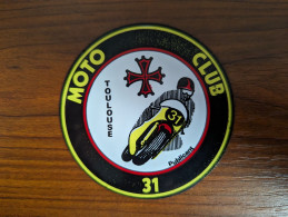 AUTOCOLLANT MOTO CLUB – TOULOUSE 31 HAUTE-GARONNE - SPORT - Stickers