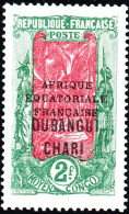 UBANGI-SHARI, FLORA, PALME DA COCCO, 1924, NUOVI (MLH*) Mi:FR-OU 59, Scott:FR-OU 71, Yt:FR-OU 61 - Nuevos