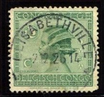 Congo Elisabethville Oblit. Keach 7A13 Sur C.O.B. 107 Le 02/12/1926 - Gebraucht