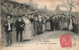 NOCES - En Limousin - Une Noce à La Campagne - Animé - Carte Postale Ancienne - Marriages