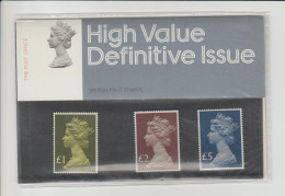 Great Britain 1977 Machin High Value Presentation Pack No. 91 MNH ** - Presentation Packs