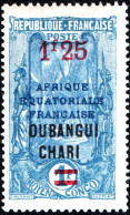 UBANGI-SHARI, FLORA, PALME DA COCCO, 1925, NUOVI (MLH*) Mi:FR-OU 77, Scott:FR-OU 76, Yt:FR-OU 70 - Unused Stamps