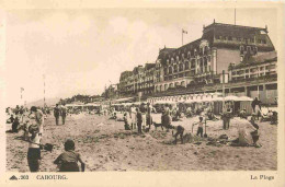 14 - Cabourg - La Plage - Animée - Scènes De Plage - CPA - Voir Scans Recto-Verso - Cabourg