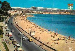 Automobiles - Antibes - La Plage De La Salis - Blasons - Flamme Postale - CPM - Voir Scans Recto-Verso - Voitures De Tourisme