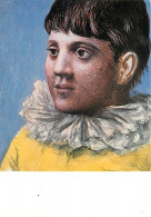 Art - Peinture - Pablo Picasso - Portrait D'enfant En Pierrot - Carte Neuve - CPM - Voir Scans Recto-Verso - Pittura & Quadri
