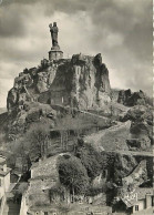 43 - Le Puy En Velay - Notre Dame De France Sur Le Rocher Corneille - Mention Photographie Véritable - Carte Dentelée -  - Le Puy En Velay