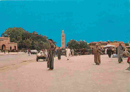 Maroc - Marrakech - Place Jamaa Fna - Automobiles - Carte Neuve - CPM - Voir Scans Recto-Verso - Marrakesh