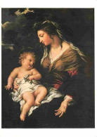 Art - Peinture Religieuse - Pietro Da Cortona - La Vierge Et L'Enfant Jésus - CPM - Voir Scans Recto-Verso - Quadri, Vetrate E Statue