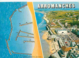 14 - Arromanches - Multivues - Carte Géographique - CPM - Voir Scans Recto-Verso - Arromanches