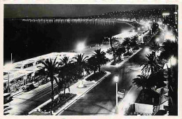 06 - Nice - La Promenade Des Anglais La Nuit - CPM - Voir Scans Recto-Verso - Nizza Bei Nacht