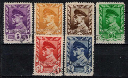 Tchécoslovaquie 1945 Mi 433-8 (Yv 381-6), Obliteré, - Used Stamps