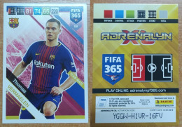 AC - 55 THOMAS VERMAELEN  FC BARCELONA  PANINI FIFA 365 2019 ADRENALYN TRADING CARD - Trading Cards