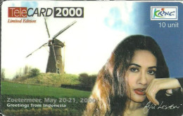 Indonesia: Kring - TeleCard Exhibition 2001 Nieuwegein, Netherlands. Mint - Indonésie