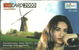 Indonesia: Kring - TeleCard Exhibition 2001 Nieuwegein, Netherlands. Mint - Indonesia