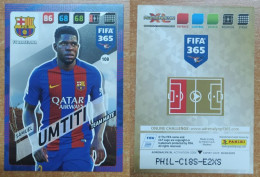 AC - 108 SAMUEL UMTITI  FC BARCELONA  PANINI FIFA 365 2018 ADRENALYN TRADING CARD - Trading-Karten