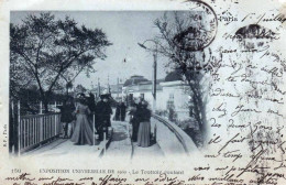 75 -  PARIS - Exposition Universelle De 1900 - Le Trottoir Roulant - Tentoonstellingen