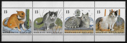 BELGIQUE - CHATS - N° 2521 A 2524 - NEUF** MNH - Gatos Domésticos