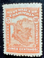 Kolumbien 1917: Acknowledgment Of Receipt Mi:CO 254 - Colombia