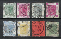 HONG KONG Ca.1870-90: Lot D' Obl. - Used Stamps