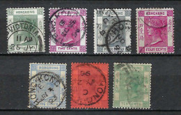 HONG KONG Ca.1870-90: Lot D' Obl. - Used Stamps