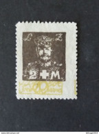 LITWA LITUANIE POLSKA POLOGNE Lituania Centrale 1920 New Daily Stamps ERROR PRINT MNG - Ocupaciones