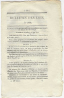 Bulletin Des Lois 988 _ 1843 - Voir Le Descriptif Pour Le Contenu - Decrees & Laws