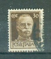 ITALIE - N°459 Oblitéré - Mêmes Types Sans Faisceaux Dans Les Coins Inférieurs. - Used