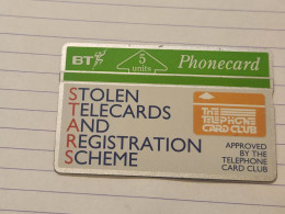 United Kingdom-(BTG-021)-STOLEN TELECARDS SEHEME-(29)(5units)(152F30967)(tirage-5.099)(price Cataloge-6.00£-mint) - BT Emissions Générales