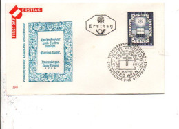 AUTRICHE FDC 1967 BIBLE ET 450 ANS DE LA REFORME - FDC