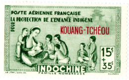 KOUANG-TCHEOU, PROTEZIONE INFANZIA, 1942, NUOVI (MNH**) Sn:FR-KT CB1, Yt:FR-KT PA1 - Unused Stamps