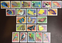 South Africa 2000 Flora & Fauna Definitives Set Fish Butterflies Birds MNH - Other & Unclassified