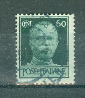 ITALIE - N°461 Oblitéré - Mêmes Types Sans Faisceaux Dans Les Coins Inférieurs. - Usados