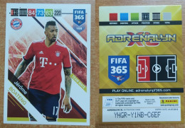 AC - 108 JEROME BOATENG  BAYERN MUNICH  PANINI FIFA 365 2019 ADRENALYN TRADING CARD - Trading Cards