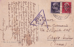 1946 Bella Cartolina Di Pola  Con Affrancatura AMGVG Come Da Scansione - Storia Postale