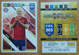 AC - 114 ARJEN ROBBEN  BAYERN MUNICH  PANINI FIFA 365 2019 ADRENALYN TRADING CARD - Trading-Karten