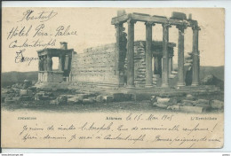 LOT 12 CPA POSTCARDS. ATHENES ATHENS ANTIQUITIES ANTIQUITES ACROPOLE PARTHENON - Grèce