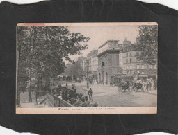 128677         Francia,      Paris,    Boulev.   &    Porte  St.   Martin,    VG   1905 - Autres Monuments, édifices