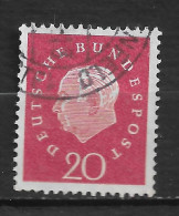 ALLEMAGNE   FÈDÉRALE N° 175 " HEUSS " - Used Stamps