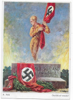 Reichsparteitag Hitler Propaganda Karte  Bayern Nazi Allemagne Sa Nsdap Drittes Reich - Covers & Documents