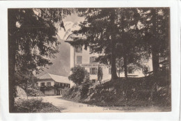 CPA :  14 X 9  - Hôtel-Pension Des Montées Pélissier Et Le Mont-Blanc.  -  Les  Houches - Les Houches