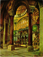 CPM AK Istanbul Interior Of St Sophia Museum TURKEY (1402743) - Turchia