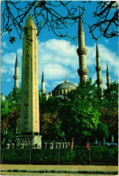 CPM AK Istanbul Egyptian Obelisque, Blue Mosque TURKEY (1402686) - Turchia