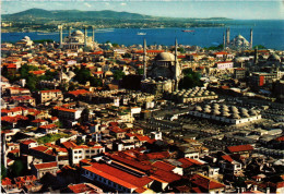 CPM AK Istanbul St Sophia And The Blue Mosque TURKEY (1403370) - Turquie